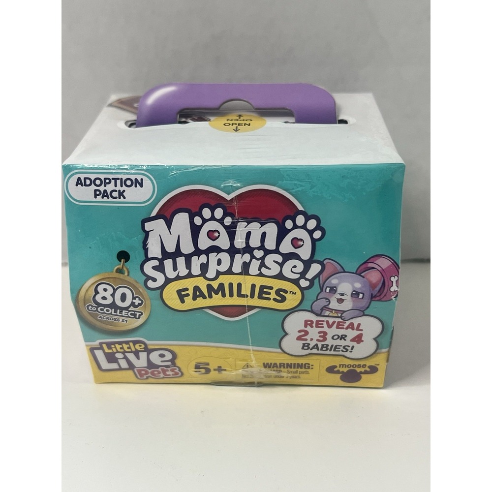 Mama Surprise Families Adoption  Pack, REVEAL 2,3, OR 4 BABIES, LITTLE LIVE PETS